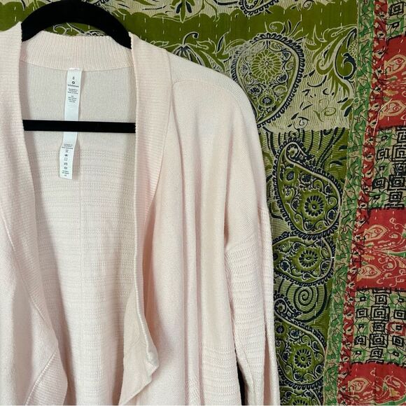 Lululemon Chantilly Find Your Calm Wrap Sweater Size 8 - Picture 7 of 15